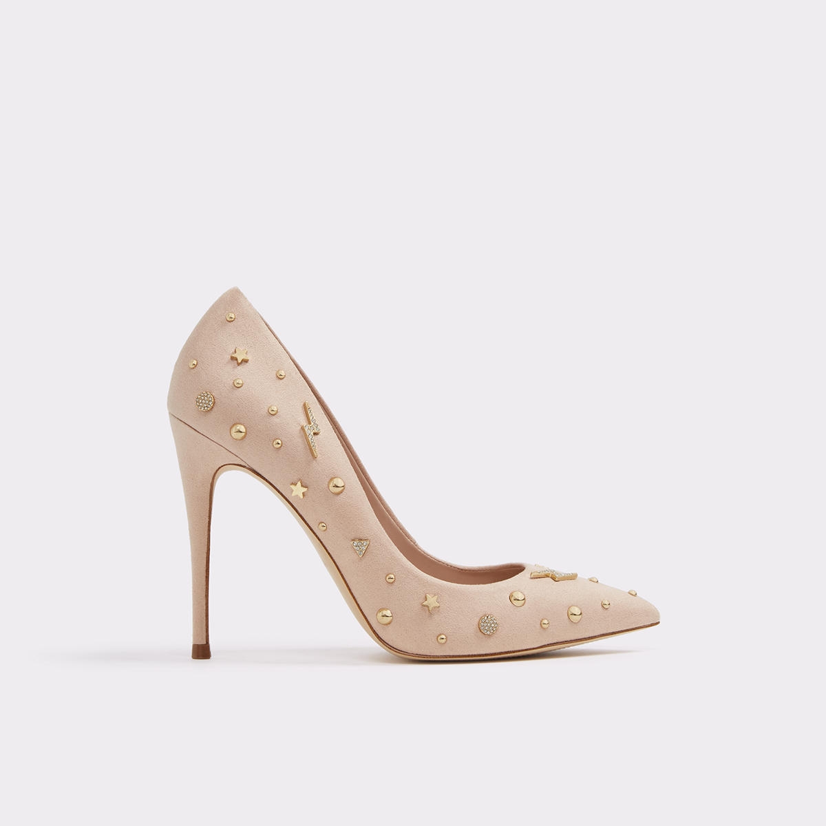 Pantofi roz, de dama, aldo - aleni55, din material textil