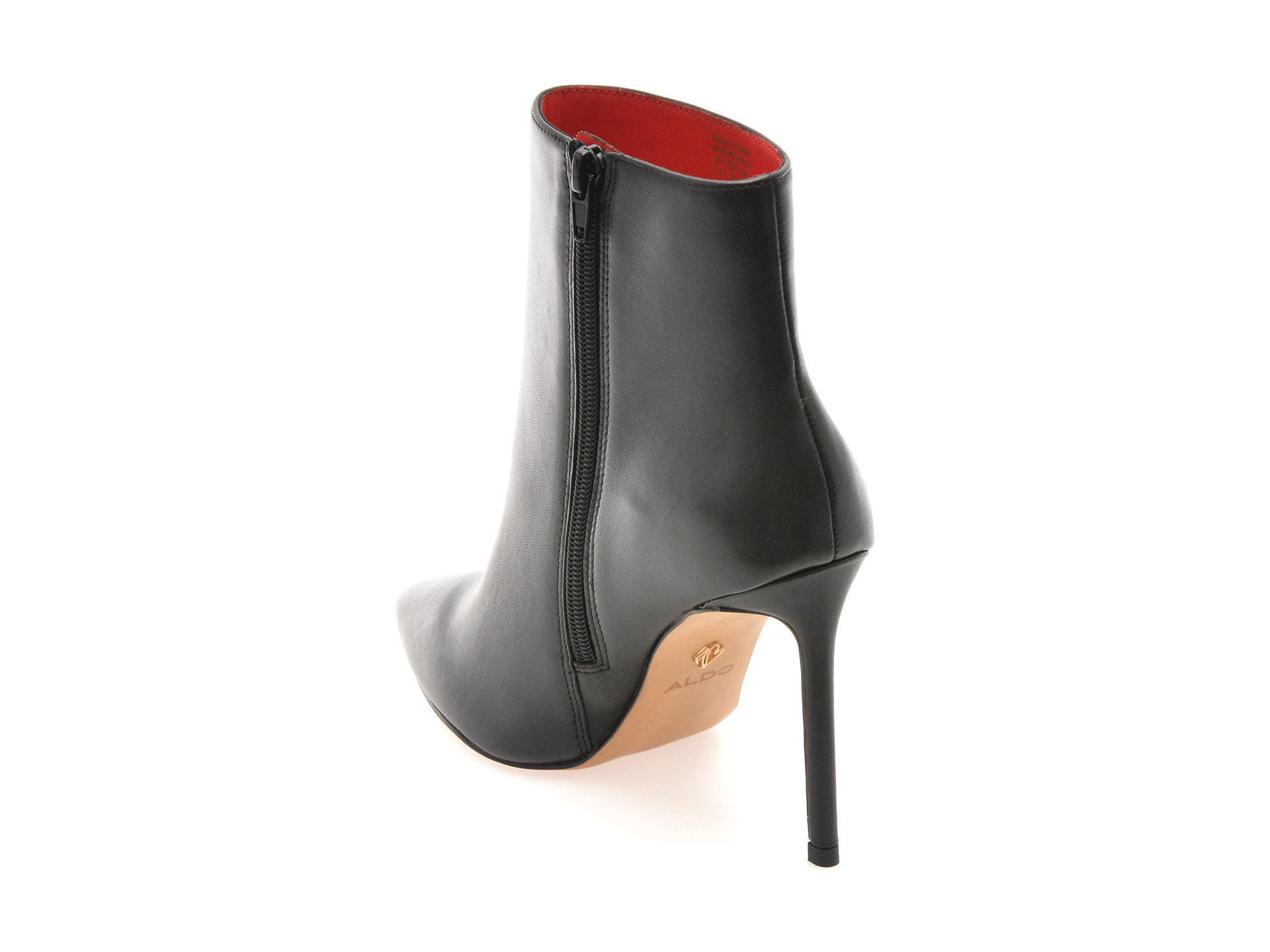 Botine elegante ALDO negre, 13659584, din piele naturala