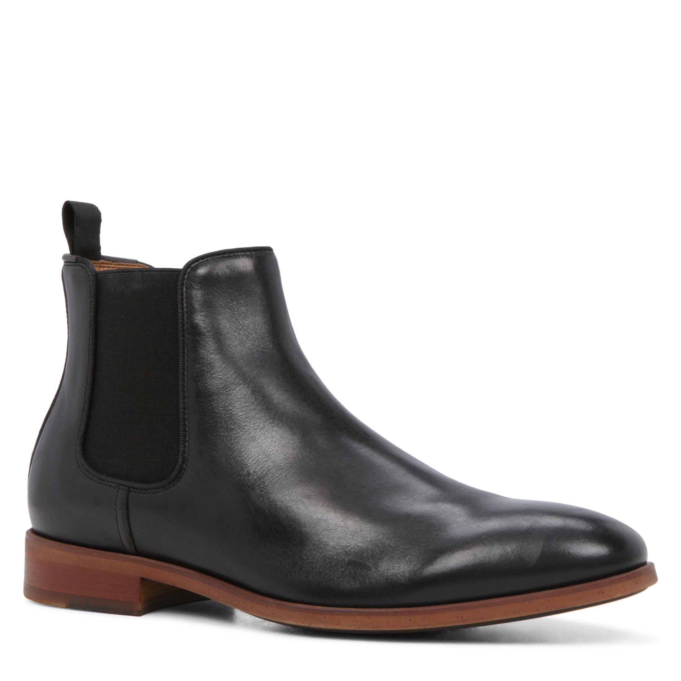 Ghete elegante negre, pentru barbati, aldo - croav97, din piele naturala