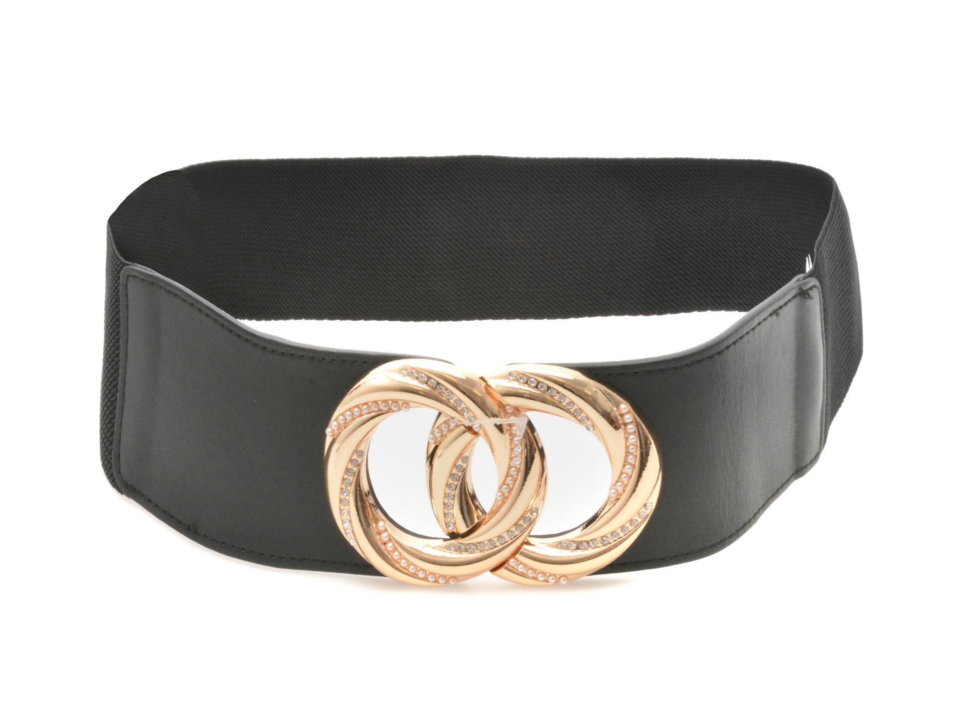 Curea ALDO neagra, 13825555, din piele ecologica si material textil