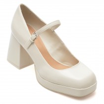 Pantofi casual ALDO albi, 13708112, din piele ecologica