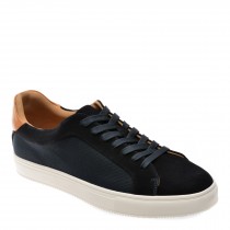 Pantofi casual ALDO bleumarin, 13750433, din material textil si piele intoarsa