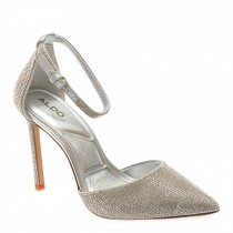 Pantofi eleganti ALDO argintii, 13773246, din material textil
