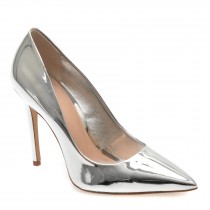Pantofi eleganti ALDO argintii, CASSEDYNA040, din piele ecologica lacuita