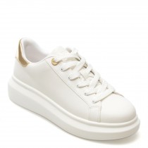Pantofi sport ALDO albi, REIA110, din piele ecologica