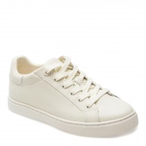 Pantofi sport ALDO albi, WOOLLY1001,piele naturala