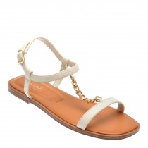 Sandale casual ALDO albe, 13740418, din piele ecologica
