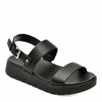 Sandale casual ALDO negre, SILYIA0011, din piele naturala