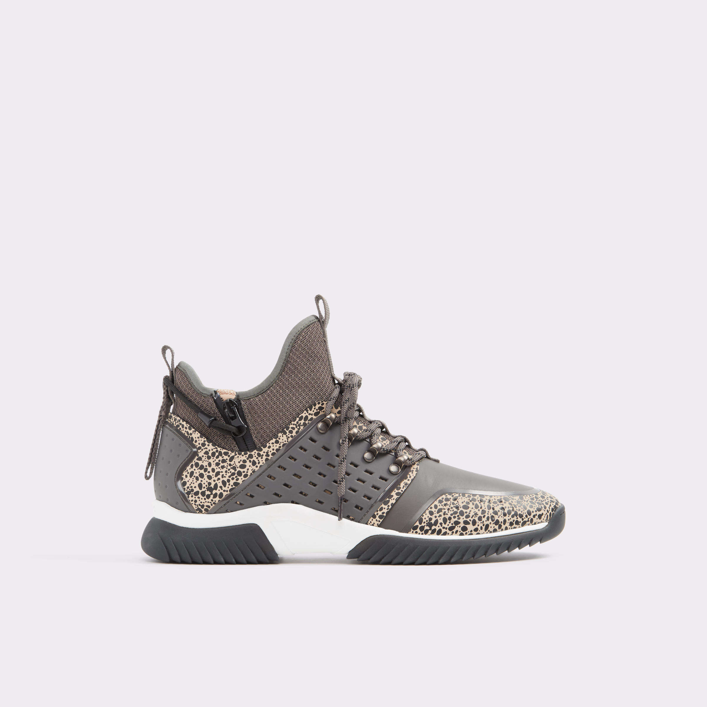 Pantofi sport gri, pentru barbati, aldo - freal12, din material textil