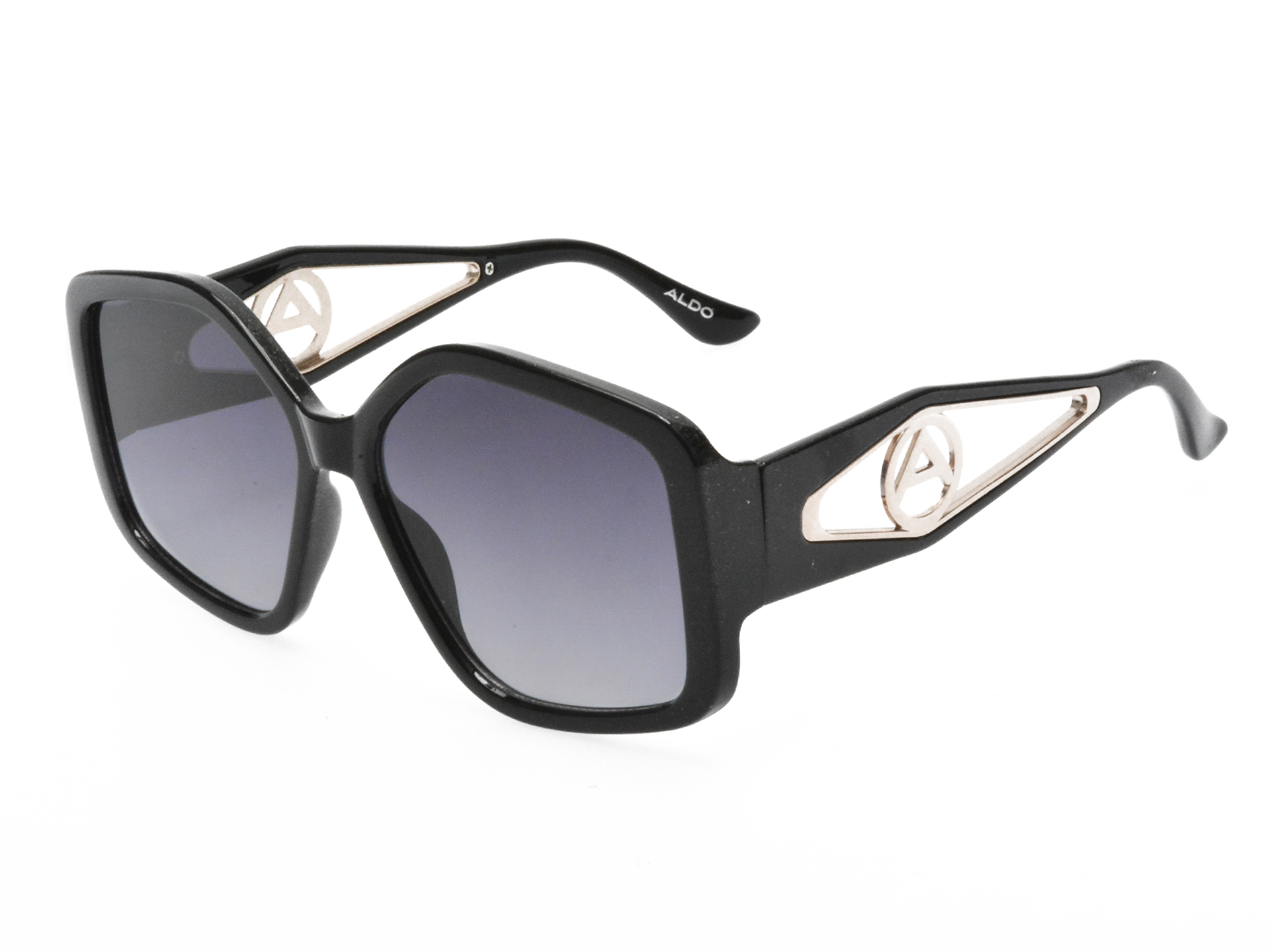 Ochelari de soare ALDO negri, 13566894, din pvc