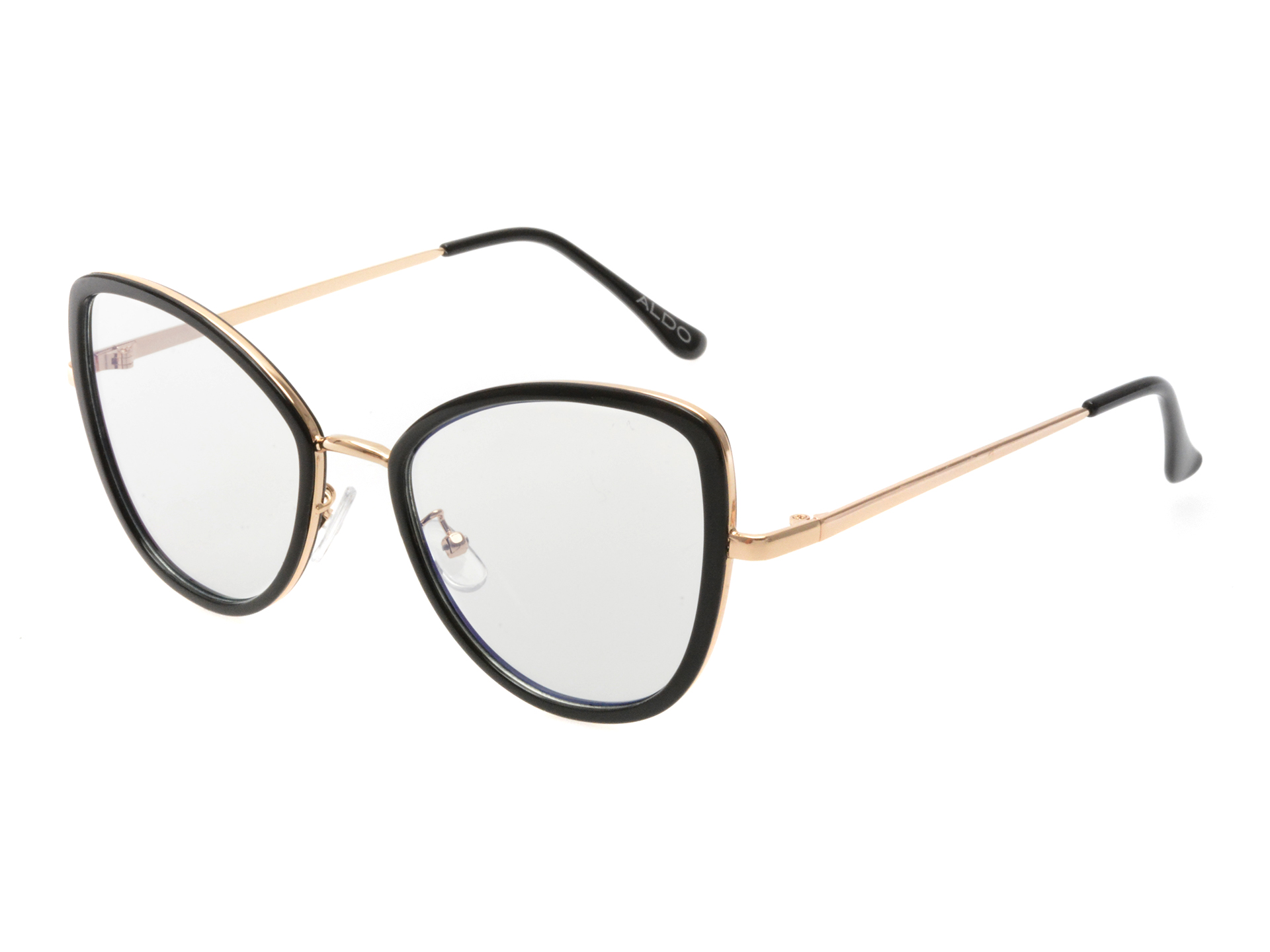 Ochelari de soare ALDO negri, 13825656, din pvc