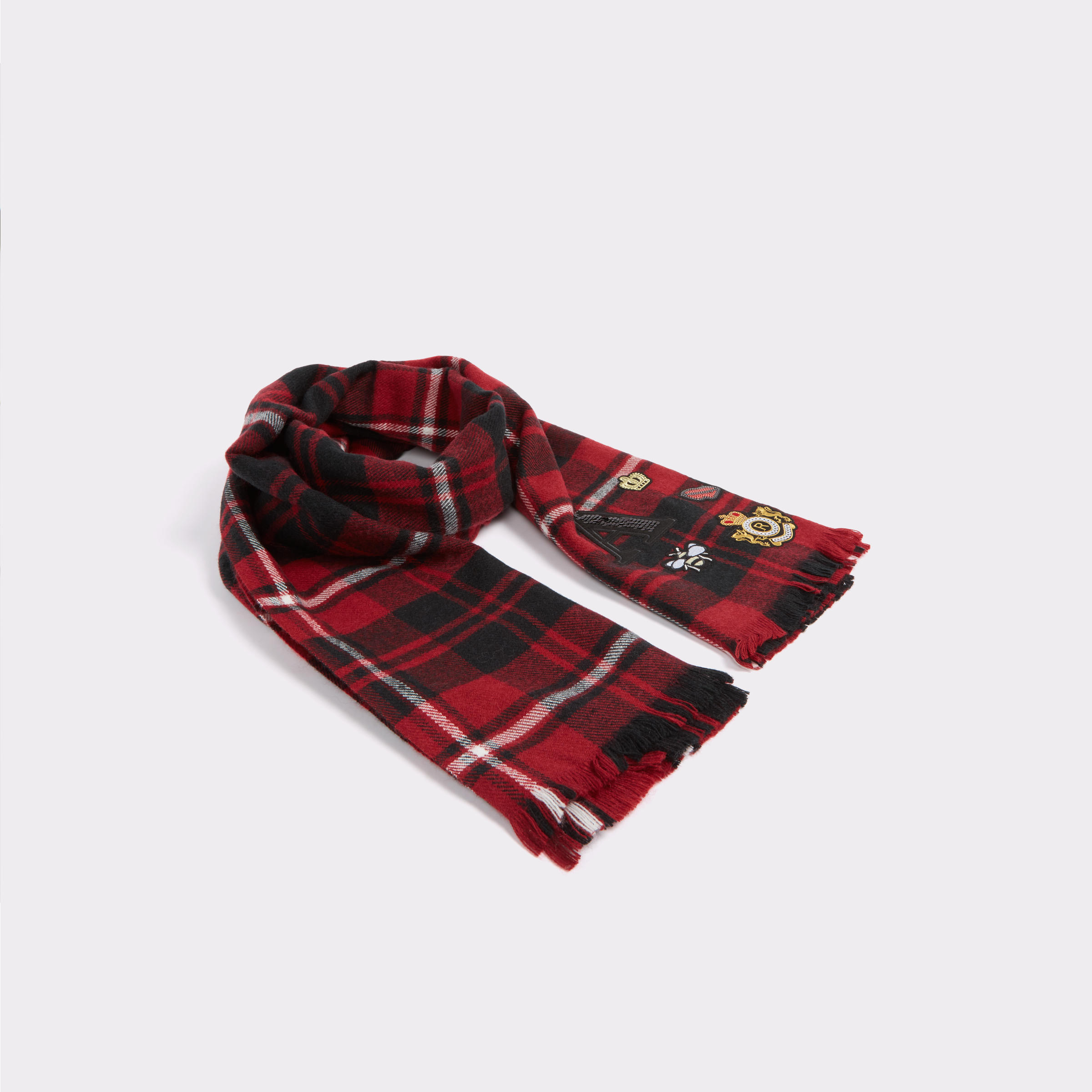 Esarfa rosie, de dama, aldo - ozein62, din material textil