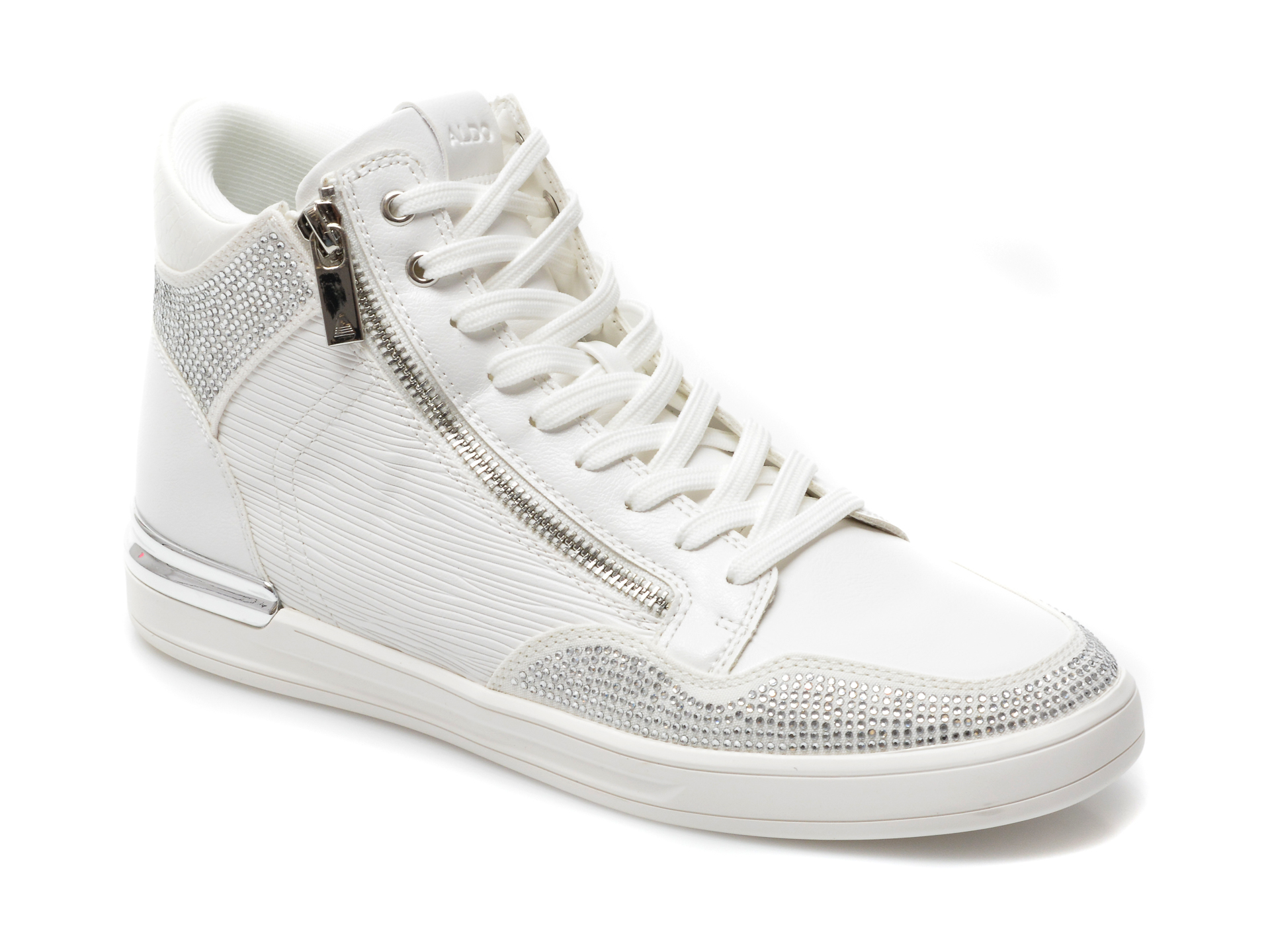 Pantofi ALDO albi, Sauerberg110, din piele ecologica ALDO imagine 2022