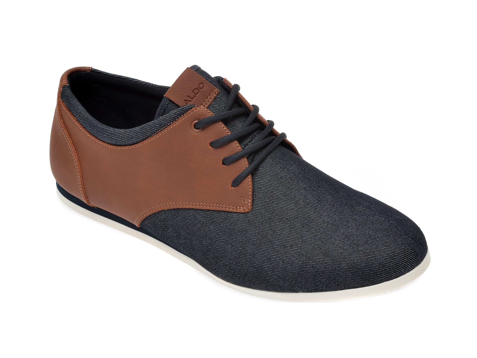 Pantofi ALDO bleumarin, Aauwen-R410, din material textil