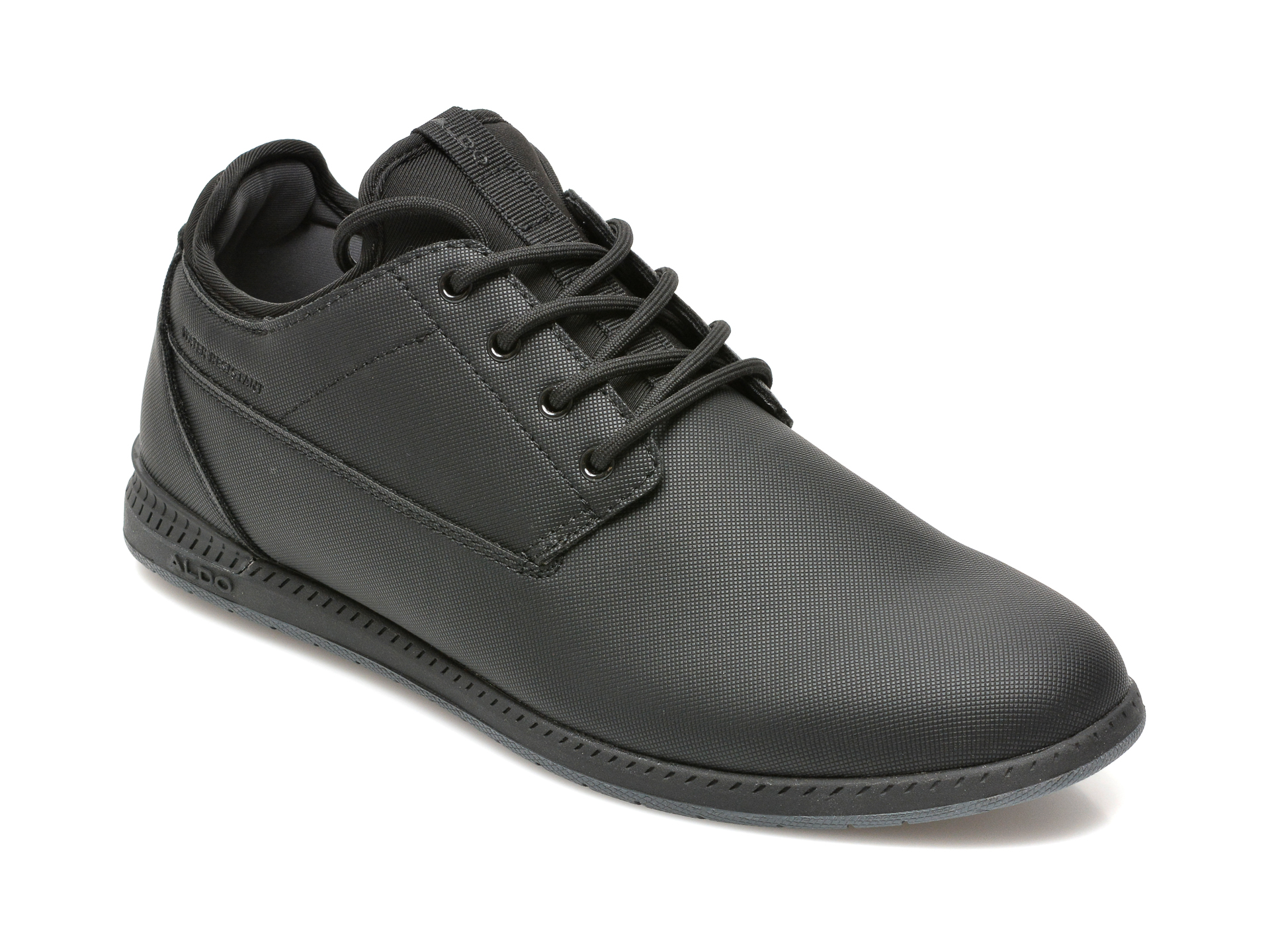 Pantofi ALDO negri, BLUFFERS-WR007, din piele ecologica Aldo imagine reduceri