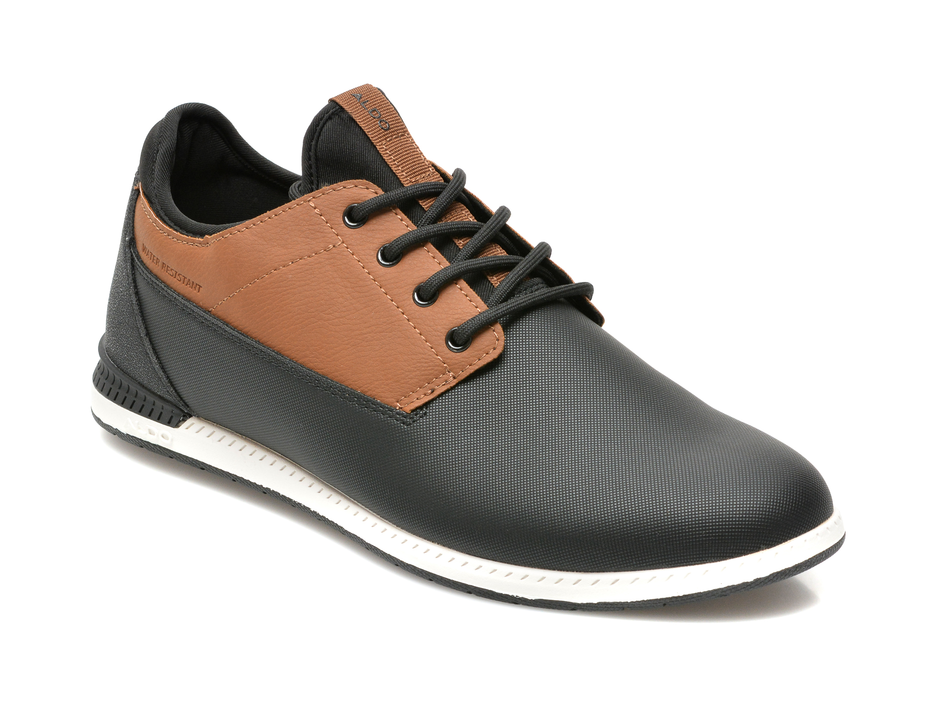 Pantofi ALDO negri, BLUFFERS-WR240, din piele ecologica Aldo imagine reduceri