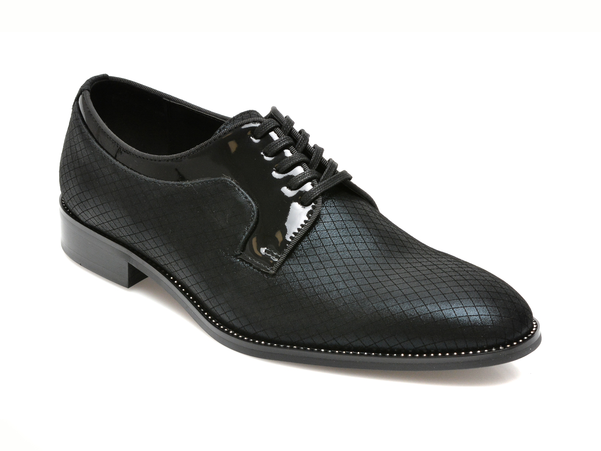 Pantofi ALDO negri, DERRECK004, din material textil Aldo imagine reduceri