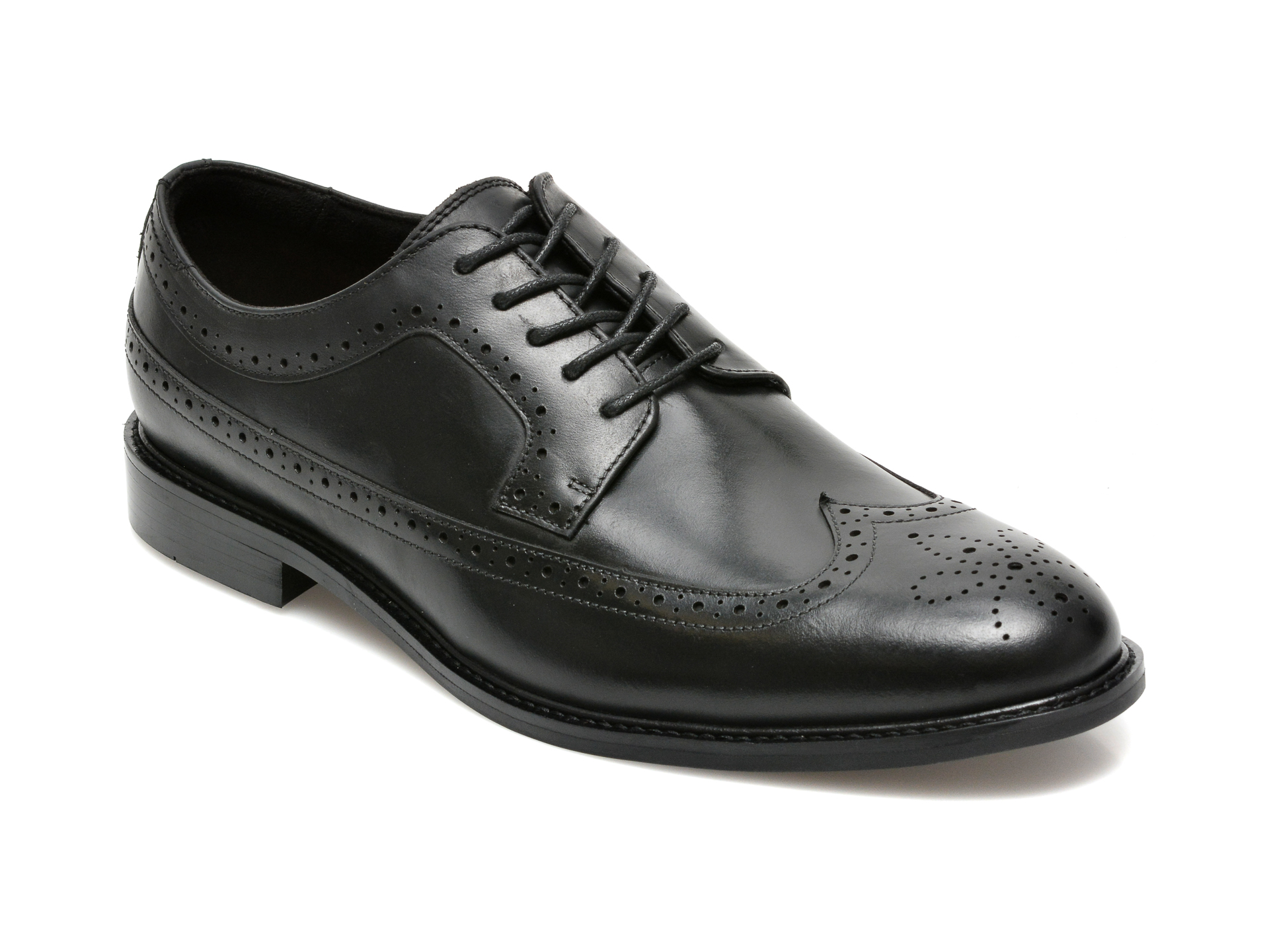Pantofi ALDO negri, FRATISEKFLEX001, din piele naturala Aldo imagine reduceri