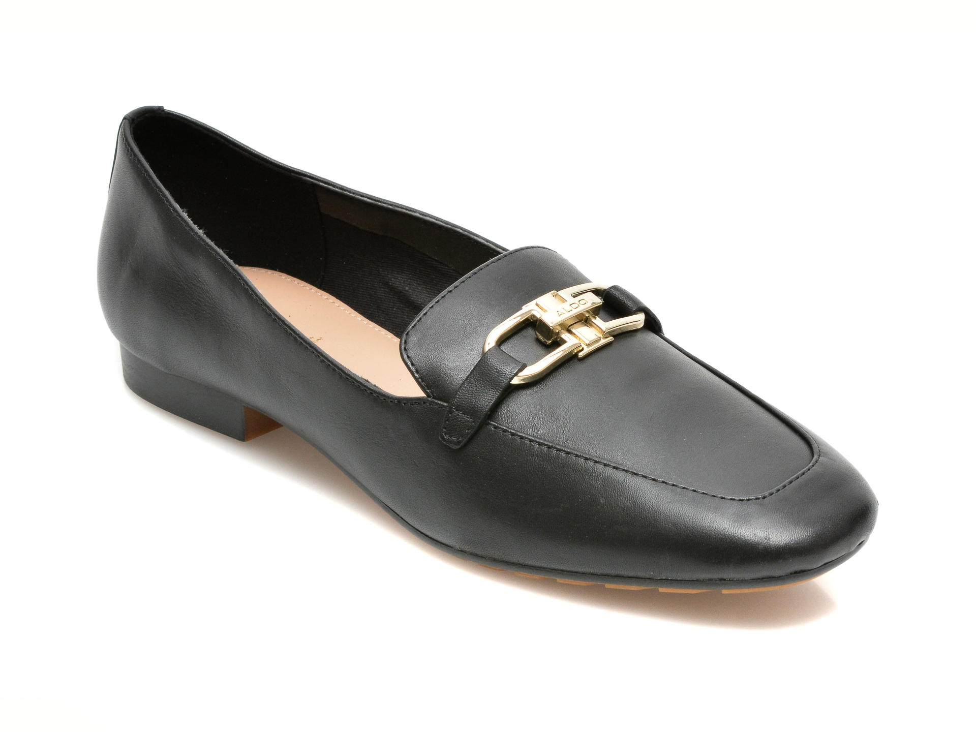 Pantofi ALDO negri, GWUTHA001, din piele naturala Aldo imagine reduceri