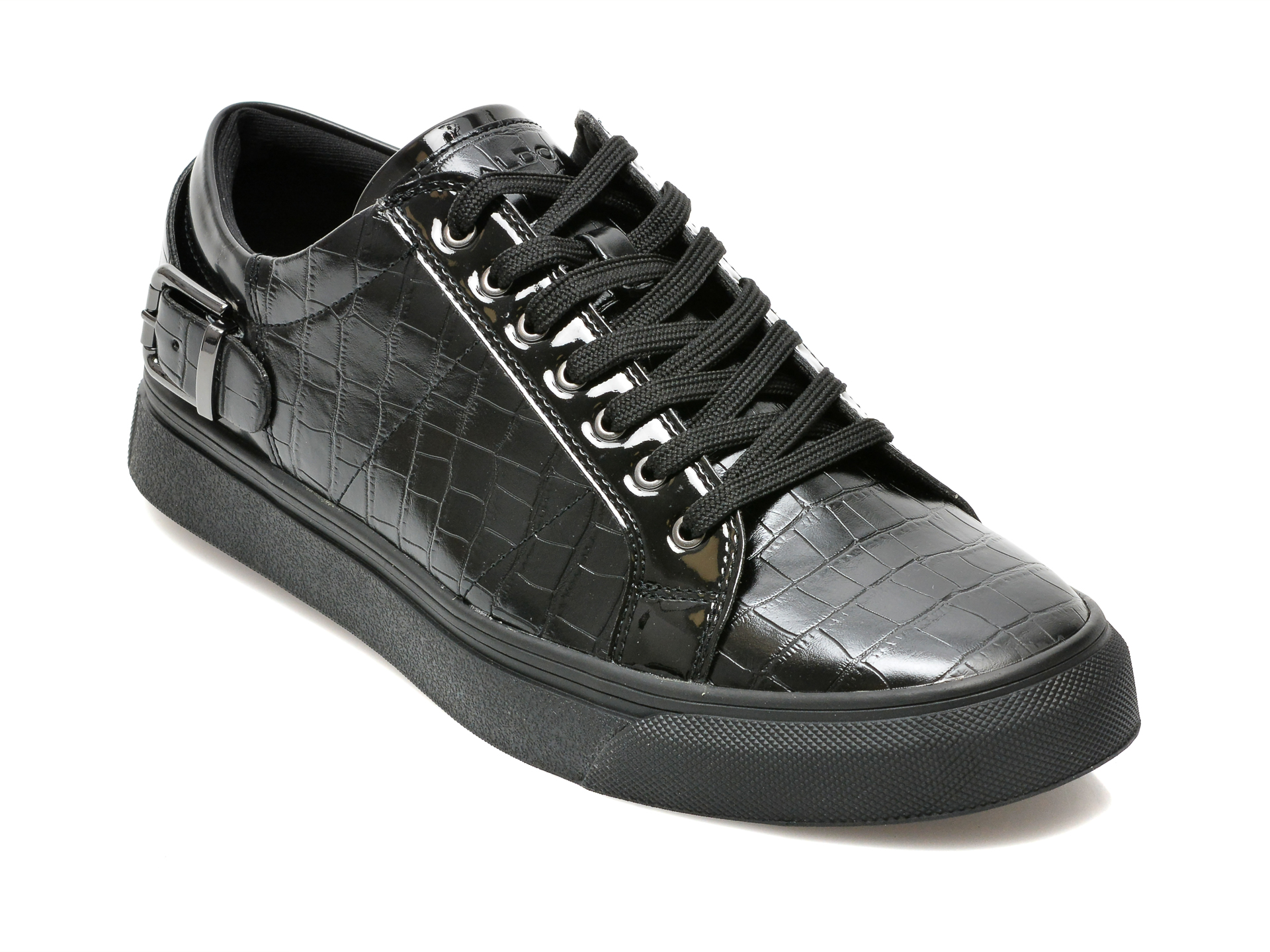 Pantofi ALDO negri, HIMRICH001, din piele ecologica Aldo imagine reduceri