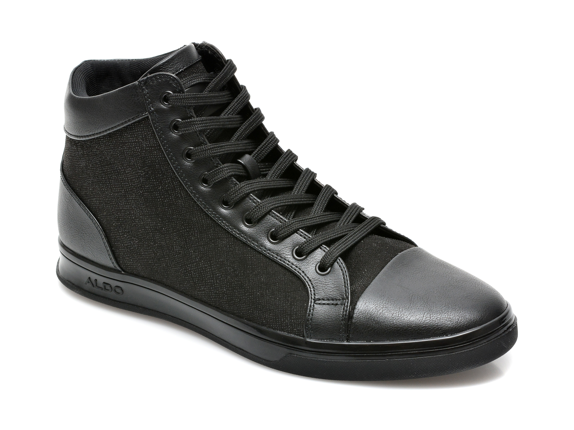 Pantofi ALDO negri, Senaniel001, din material textil si piele ecologica ALDO imagine 2022