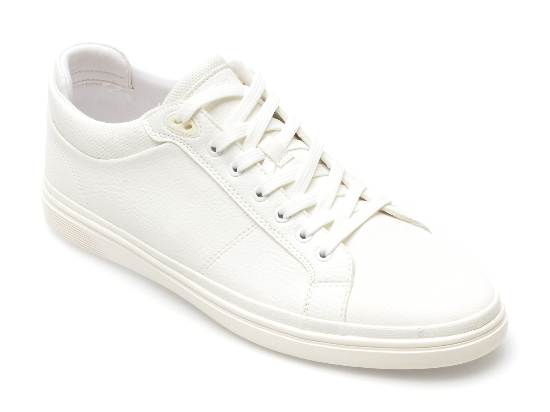 Pantofi casual ALDO albi, FINESPEC110, din piele ecologica