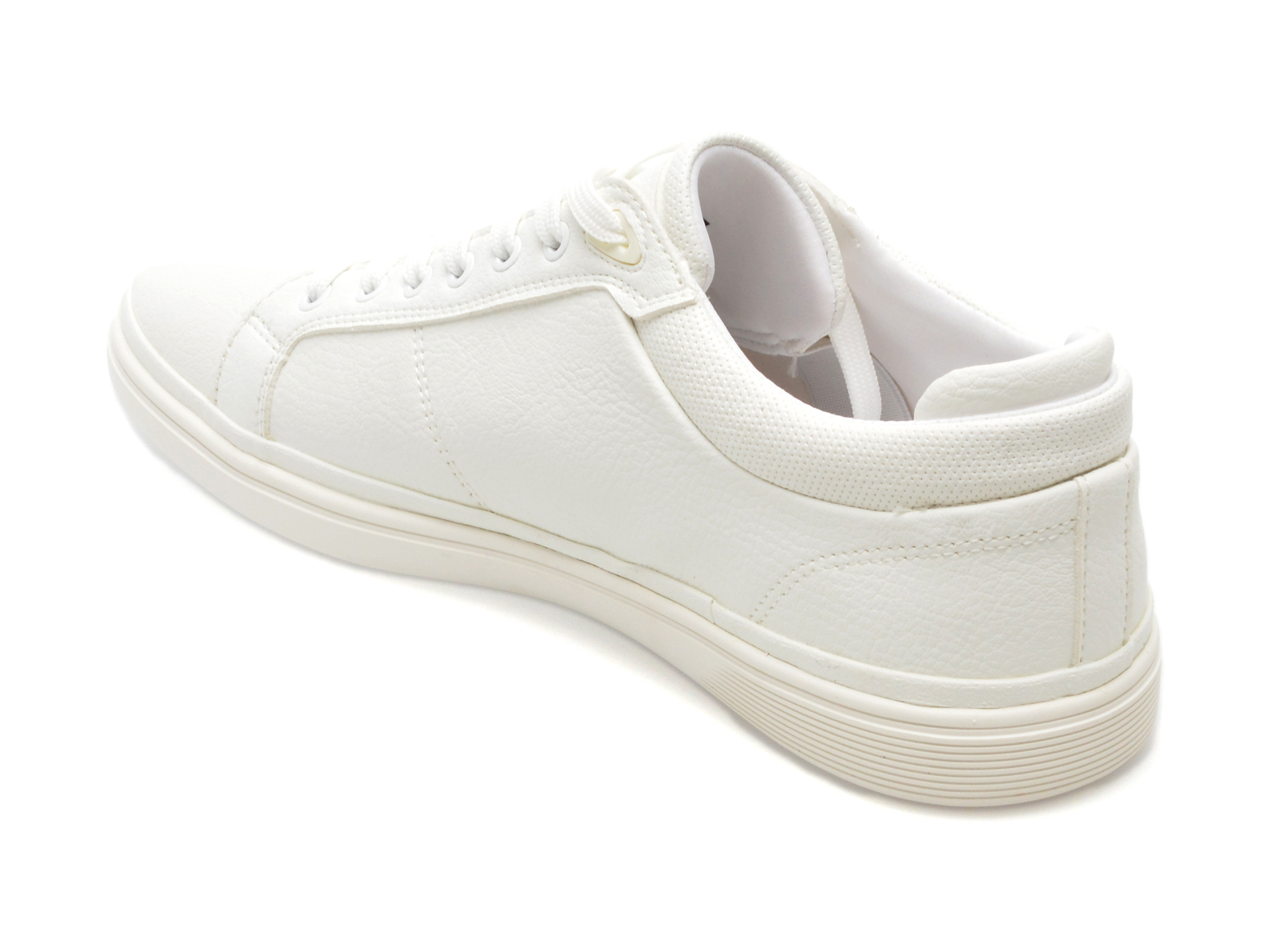 Pantofi casual ALDO albi, FINESPEC110, din piele ecologica
