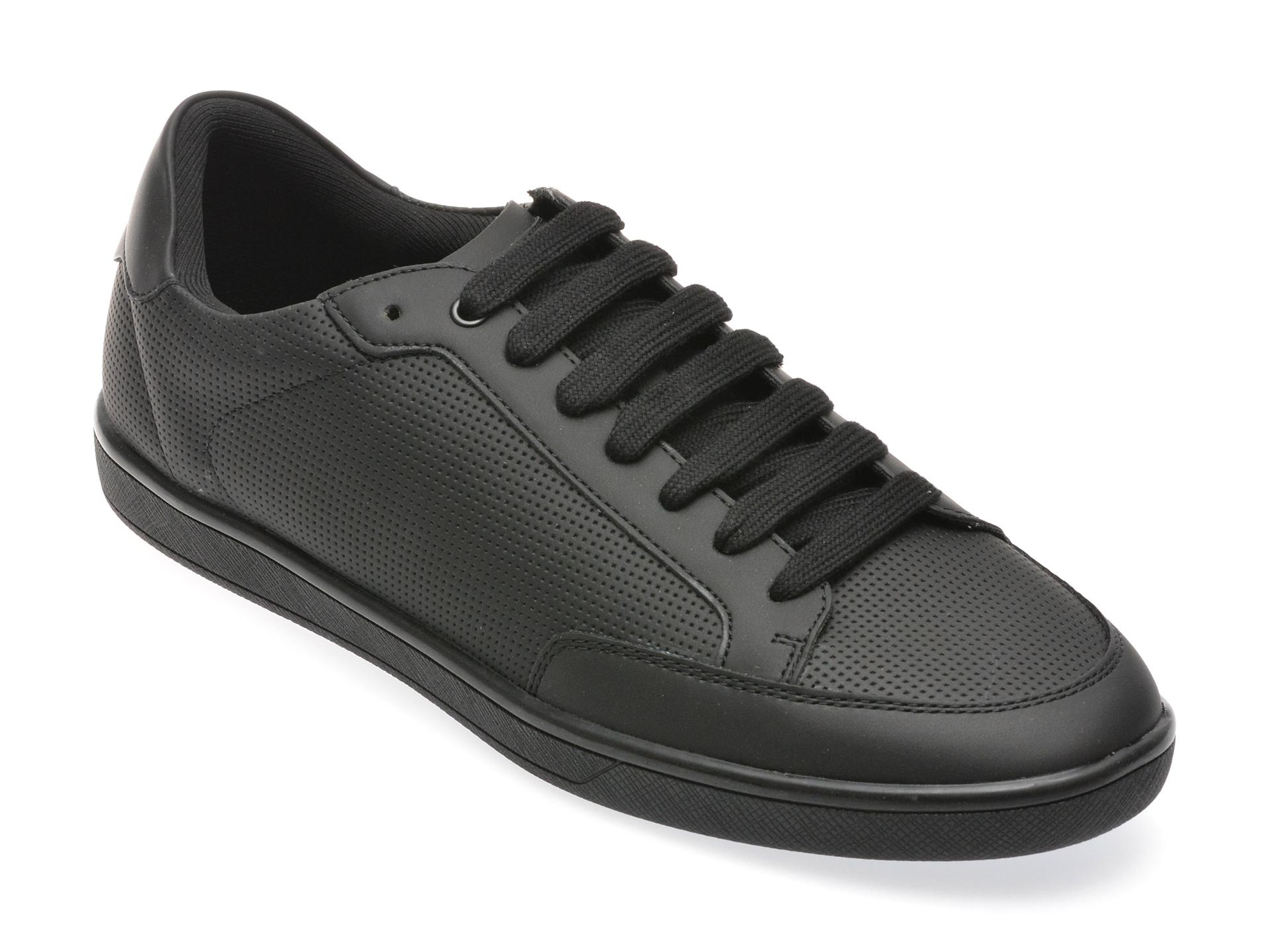 Pantofi casual ALDO negri, 13750339, din piele ecologica