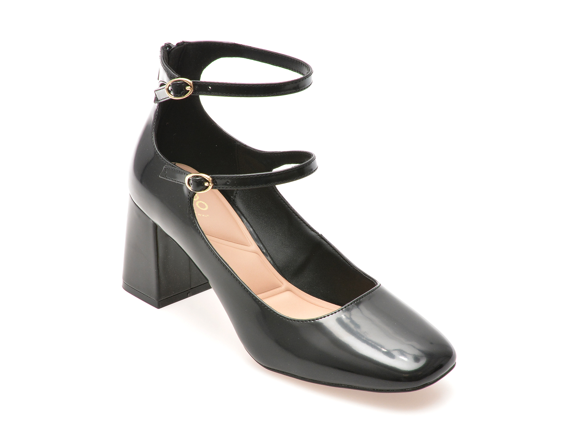 Pantofi eleganti ALDO negri, 13816585, din piele ecologica