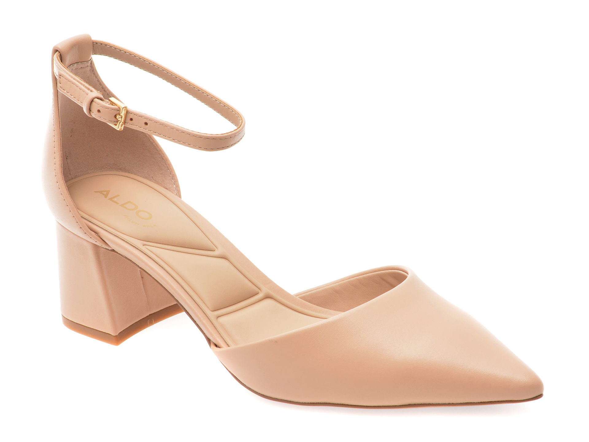 Pantofi eleganti ALDO nude, 13814384, din piele naturala