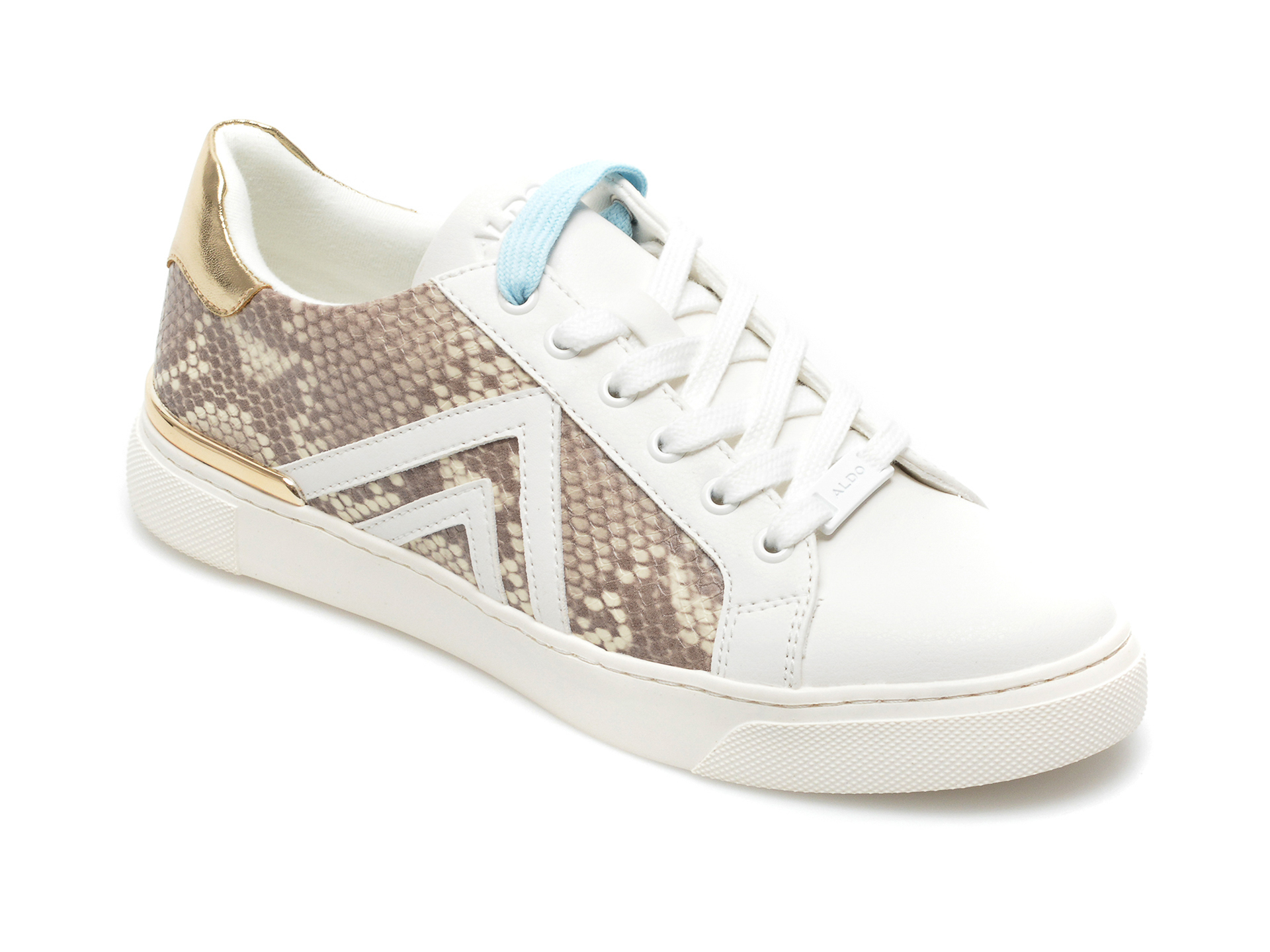 Pantofi sport ALDO albi, Fran101, din piele ecologica