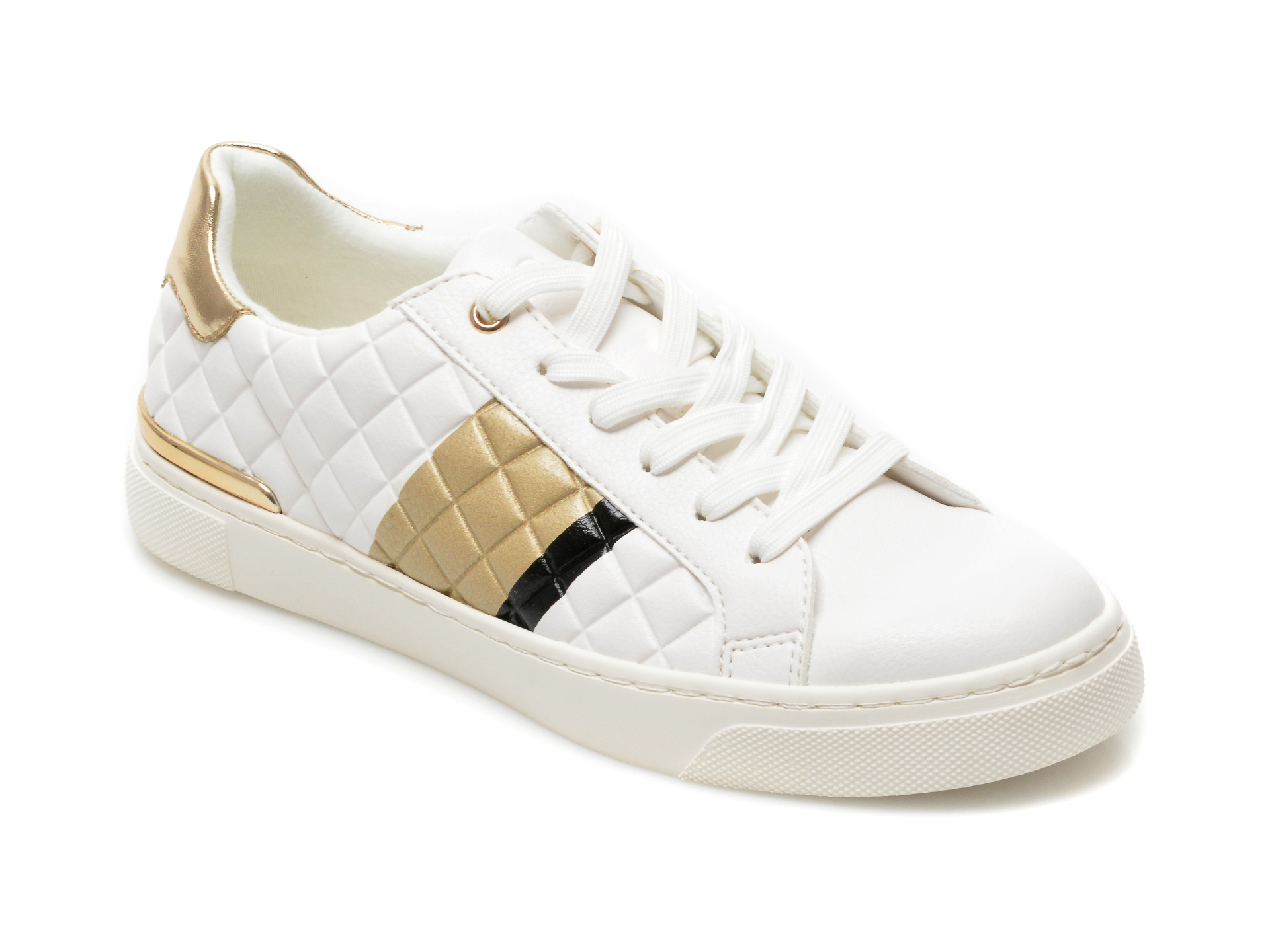Pantofi sport ALDO albi, LILITO100, din piele ecologica Aldo imagine reduceri