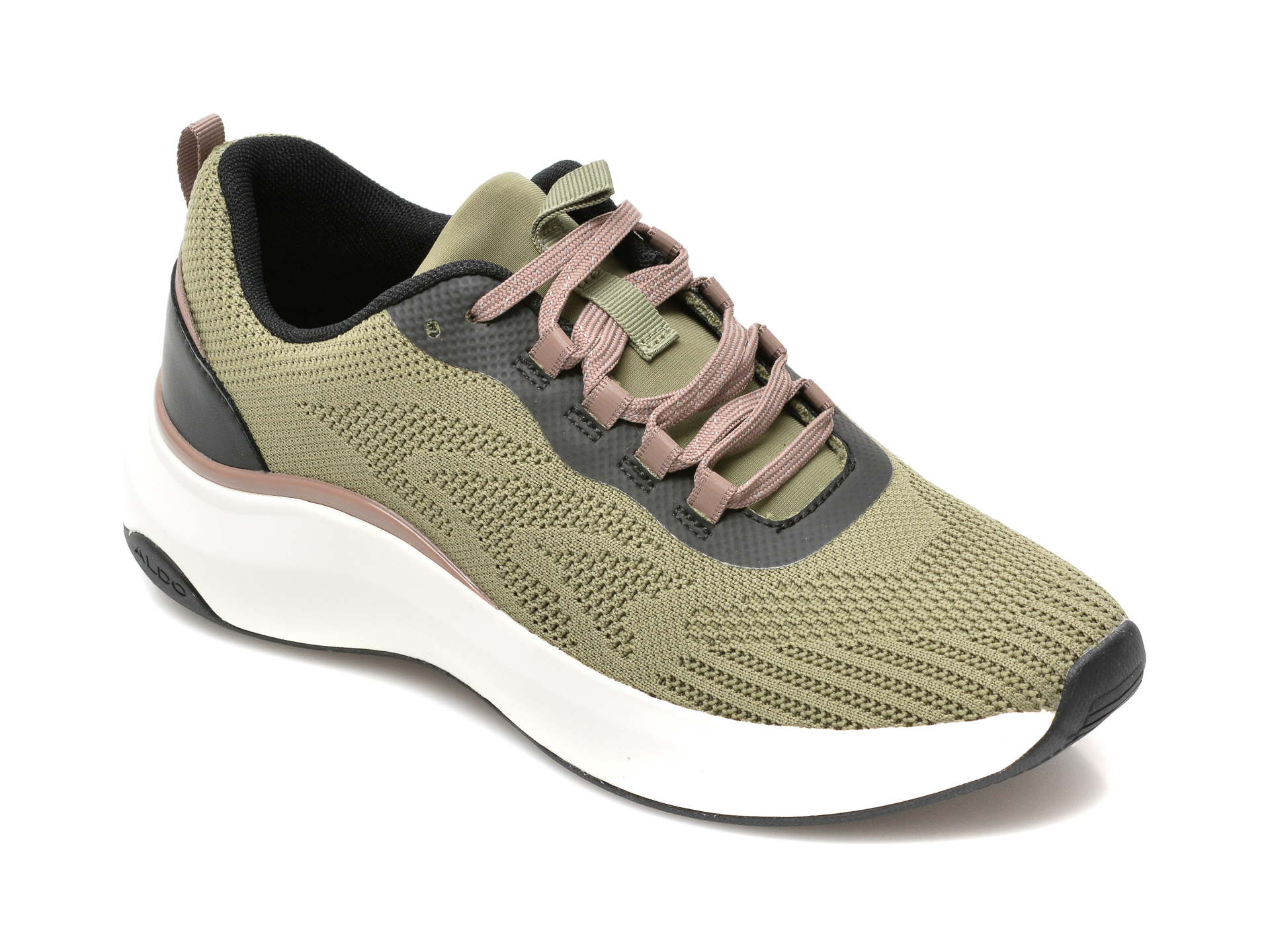 Pantofi sport ALDO kaki, WILLO250, din material textil Aldo imagine reduceri