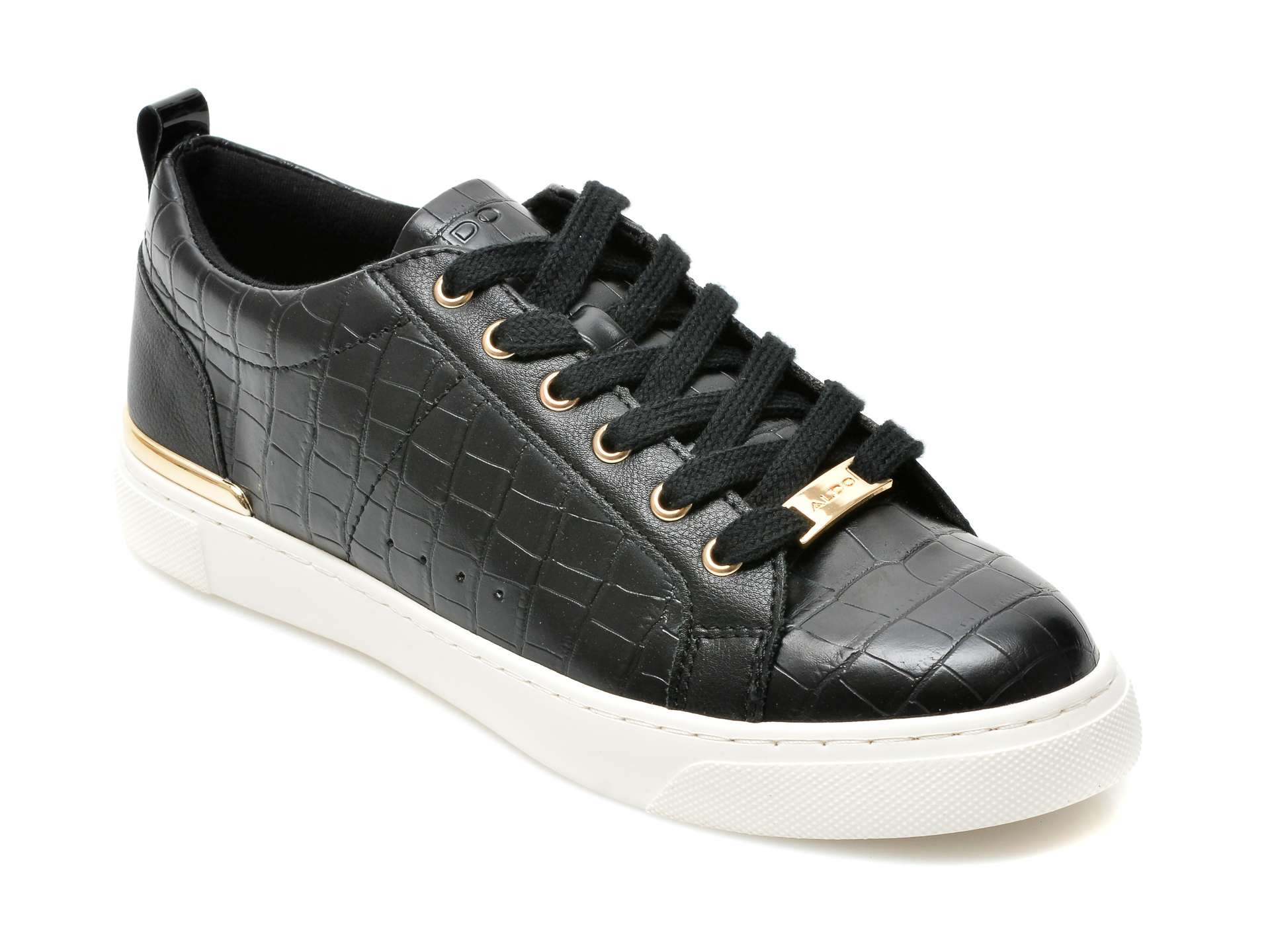 Pantofi sport ALDO negri, 13180254, din piele ecologica Aldo imagine reduceri