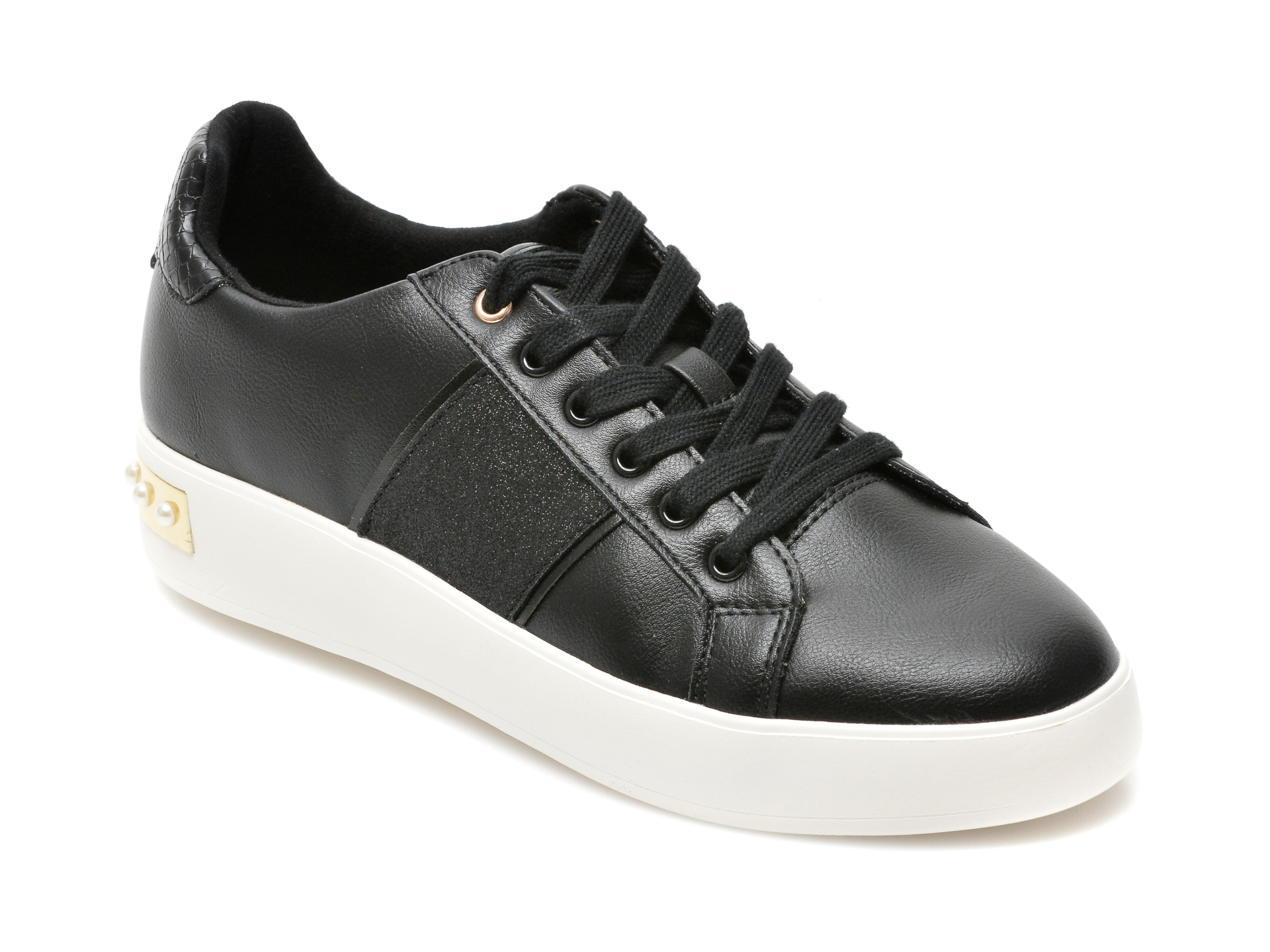 Pantofi sport ALDO negri, CIELA001, din piele ecologica Aldo imagine reduceri