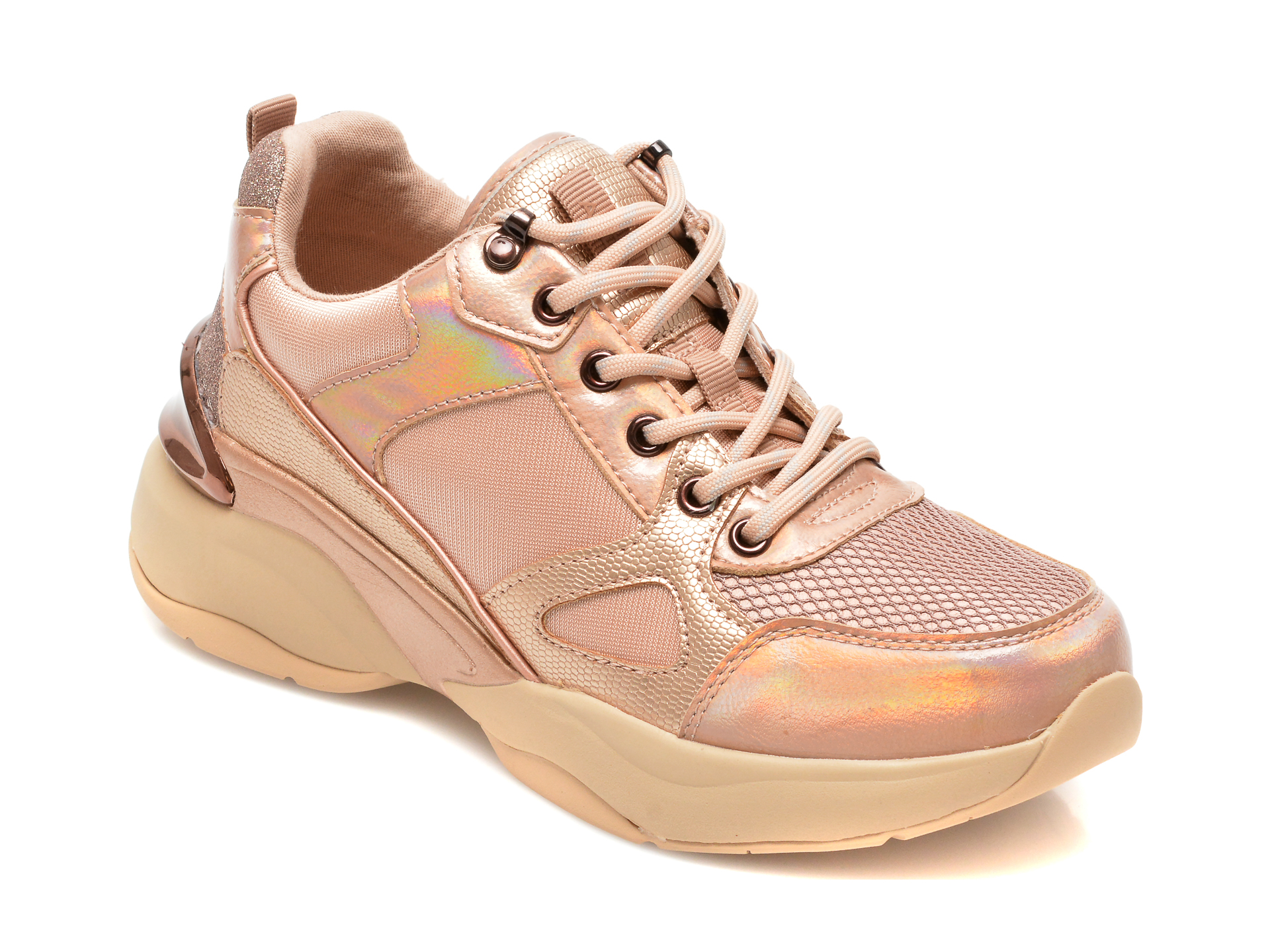 Pantofi sport ALDO nude, ASTIARI653, din material textil si piele ecologica Aldo imagine reduceri