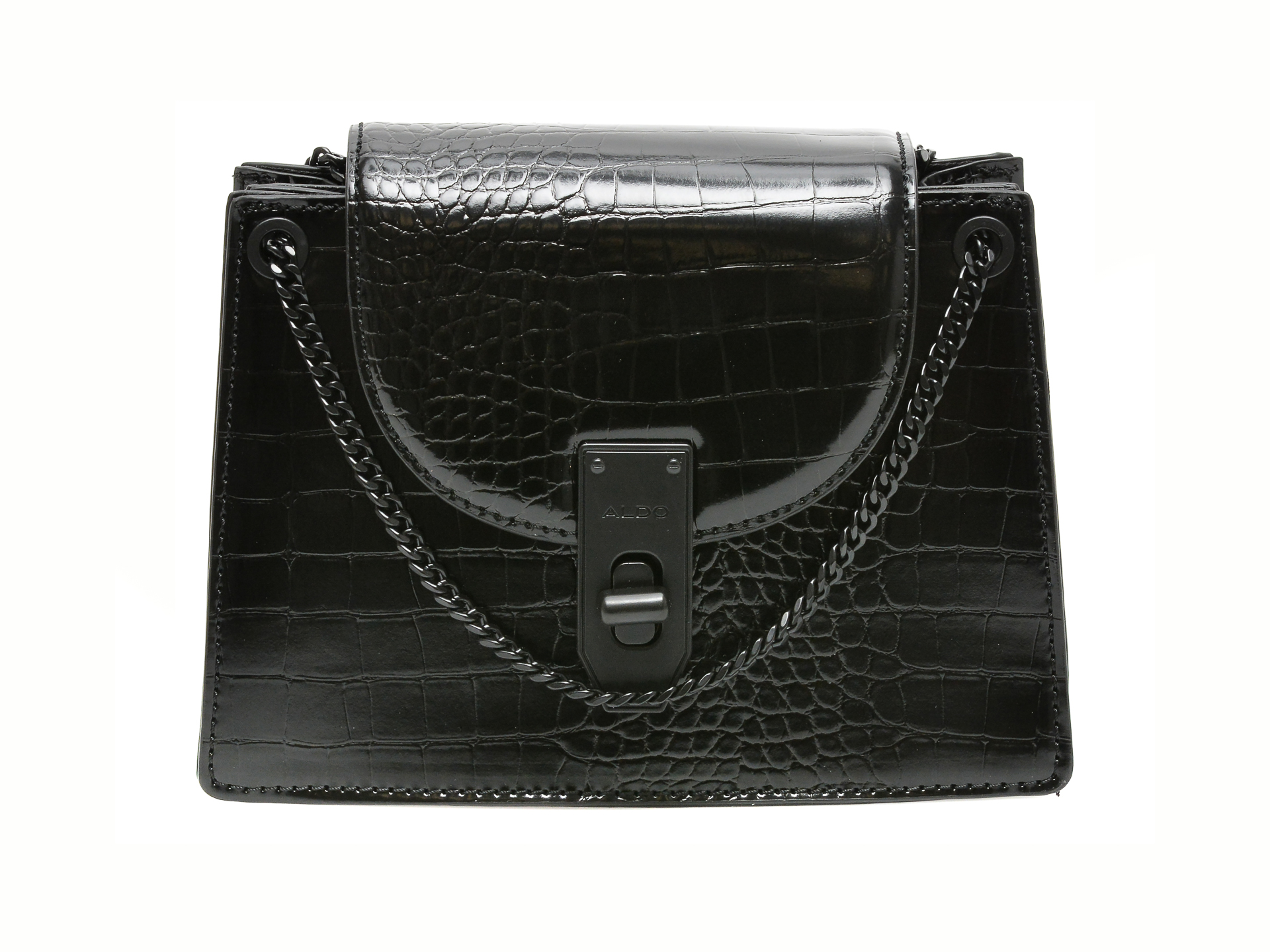 Poseta ALDO neagra, THEELE008, din piele ecologica Aldo imagine reduceri