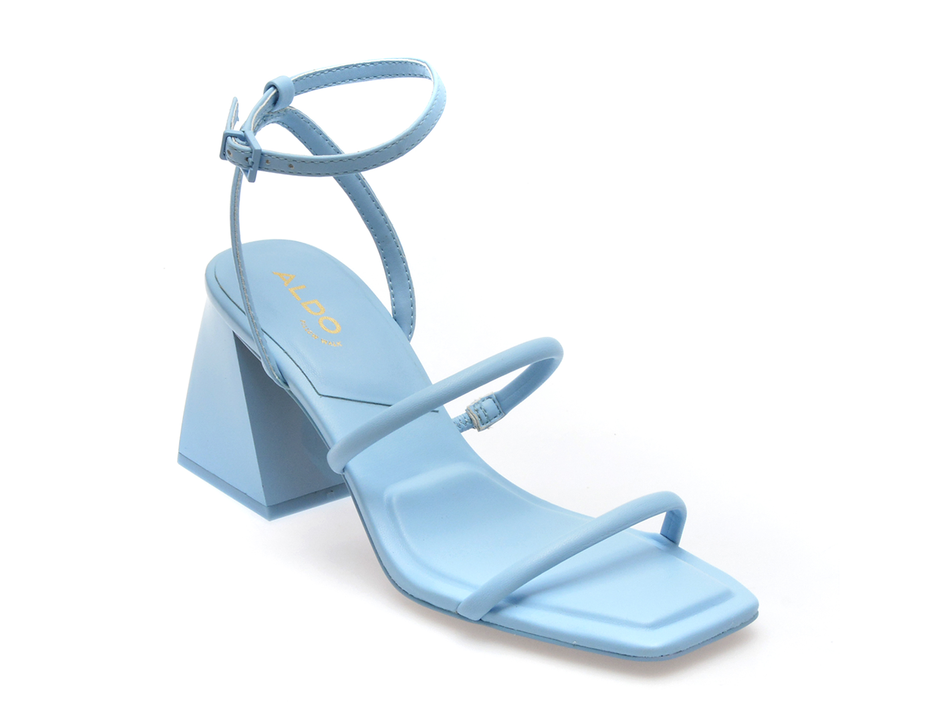 Sandale ALDO albastre, MIRAN400, din piele ecologica