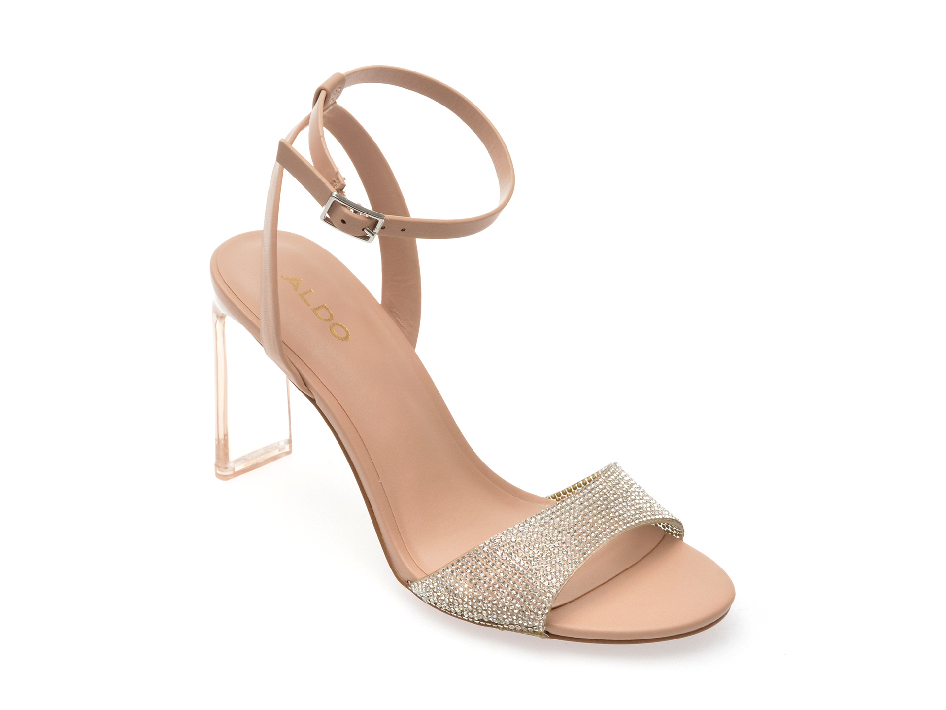 Sandale elegante ALDO nude, 13734058, din piele ecologica