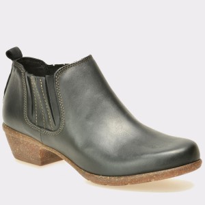 Ghete CLARKS negri, 6129630, din piele naturala