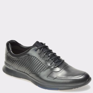 Pantofi CLARKS negri, 6119908, din piele naturala