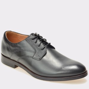 Pantofi CLARKS negri, 6127197, din piele naturala