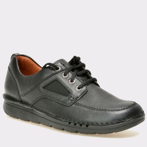 Pantofi CLARKS negri, 6127942, din piele naturala