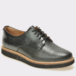 Pantofi CLARKS negri, 6125092, din piele naturala