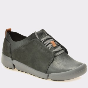 Pantofi CLARKS negri, 6128213, din piele naturala
