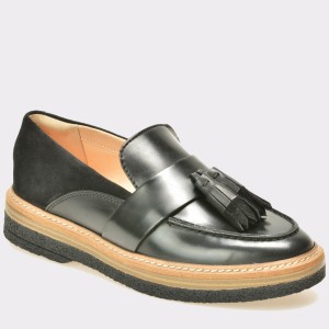 Pantofi CLARKS negri, 6126672, din piele naturala