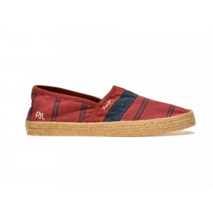 Espadrile PEPE JEANS, visinii, din canvas