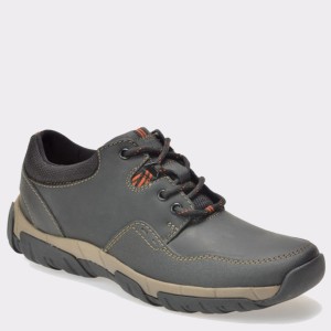 Pantofi CLARKS negri, 6121922, din piele naturala