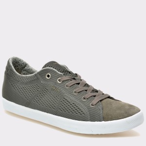 Pantofi GEOX gri, U72X2B, din material textil