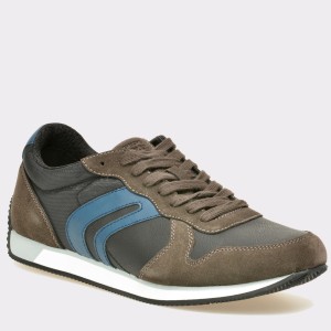 Pantofi GEOX maro, U742Lc, din piele intoarsa